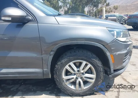 2017 Volkswagen Tiguan 2.0T/2.0T S from USA, damaged, VIN WVGAV7AX3HK027652